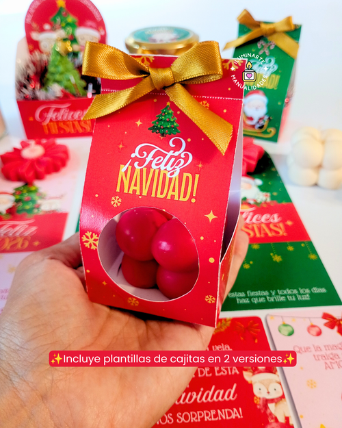 Plantillas para Velas Colección Navidad