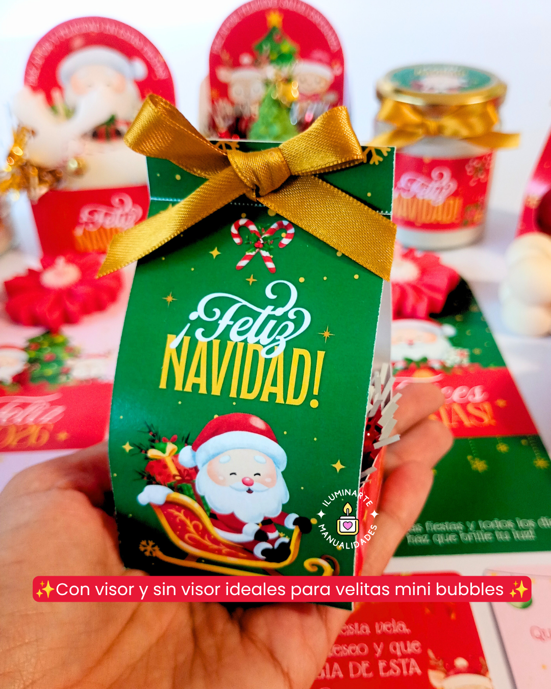 Plantillas para Velas Colección Navidad