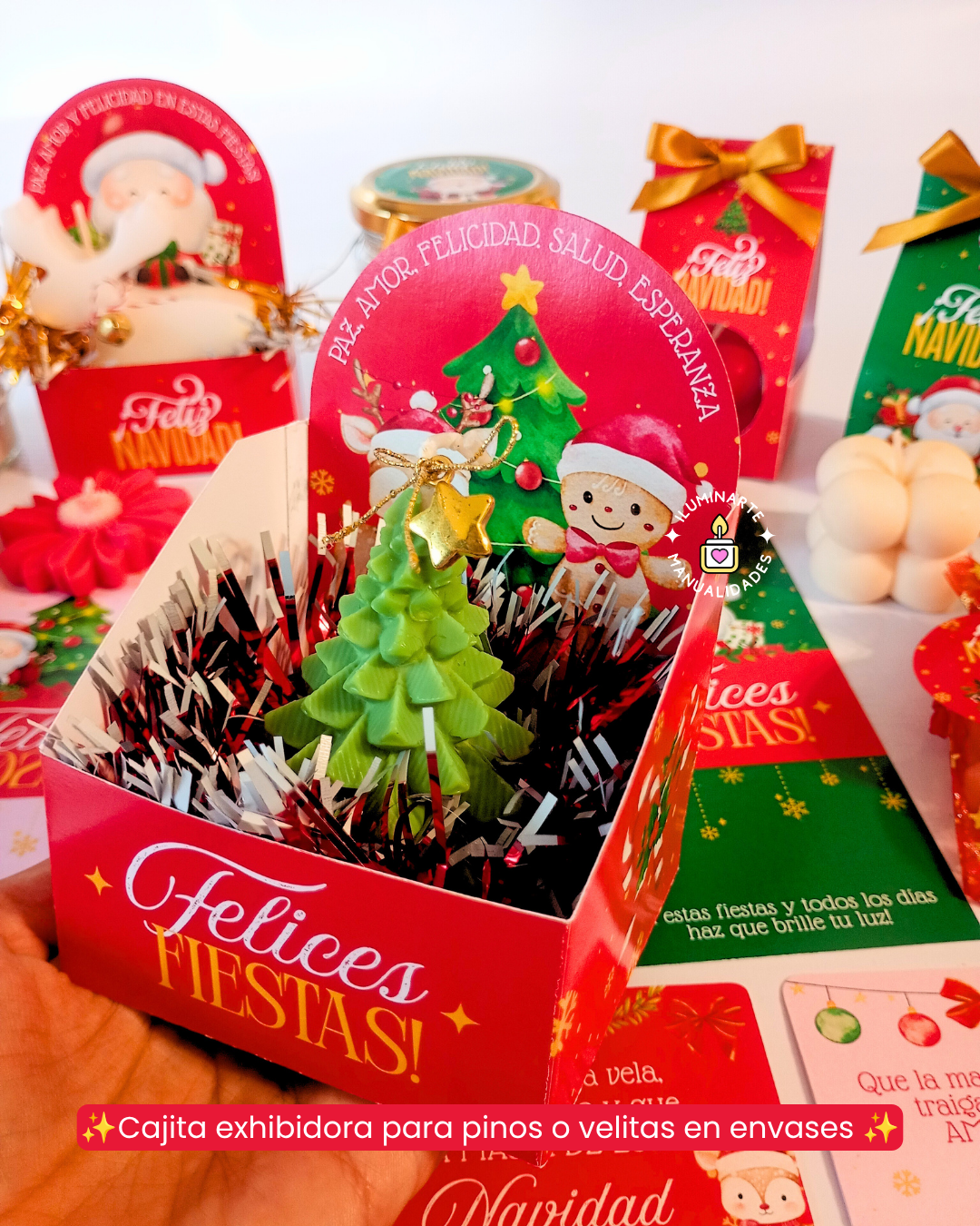 Plantillas para Velas Colección Navidad