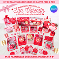 Plantillas para Velas San Valentin